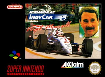 Newman Haas IndyCar featuring Nigel Mansell (Europe) box cover front